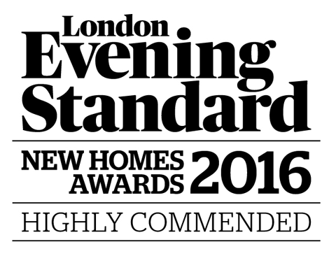 London Evening Standard New Homes Awards 2016 Highly Commended