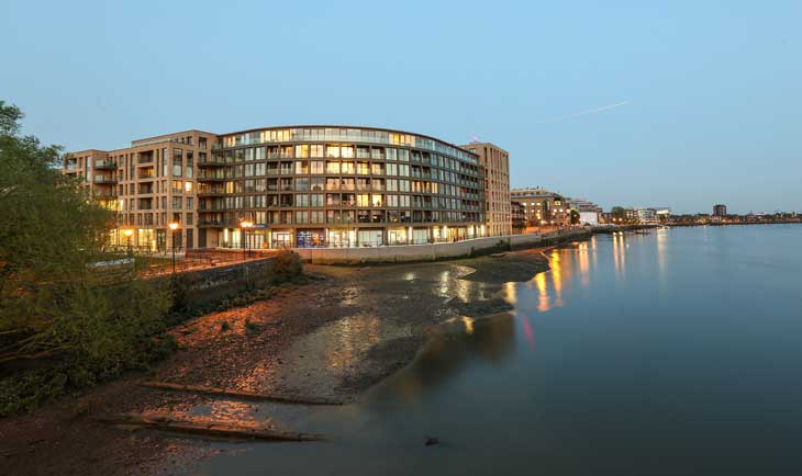 Queen’s Wharf in Hammersmith