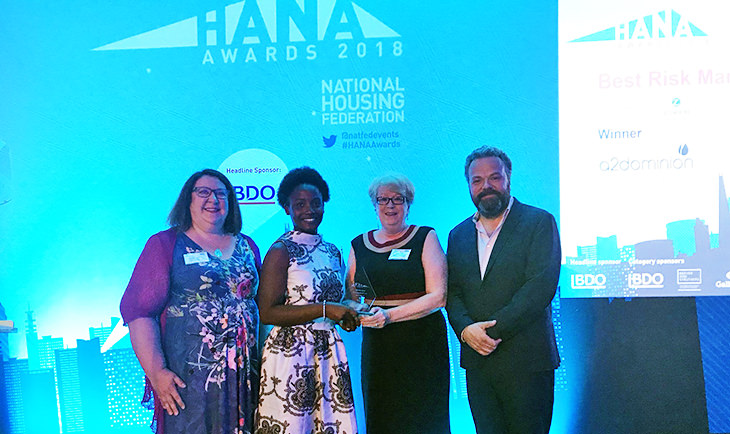 The A2Dominion team at the HANA Awards