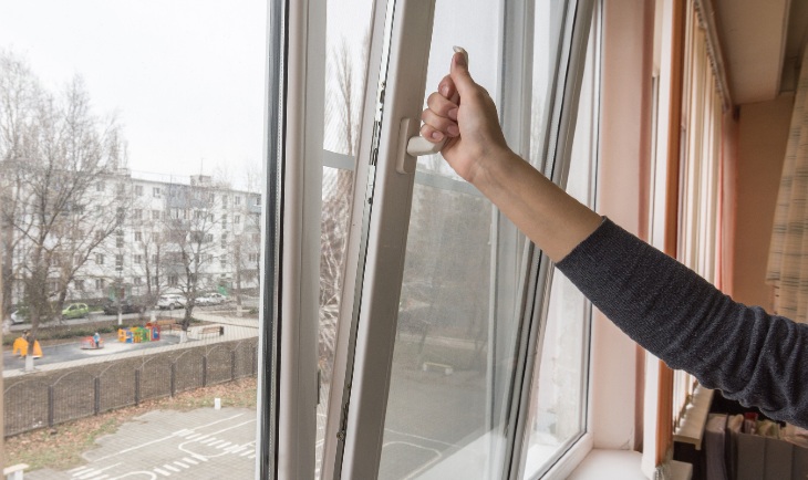 open window