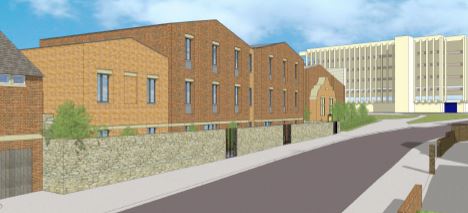 CGI showing the new scheme in Rymers Lane