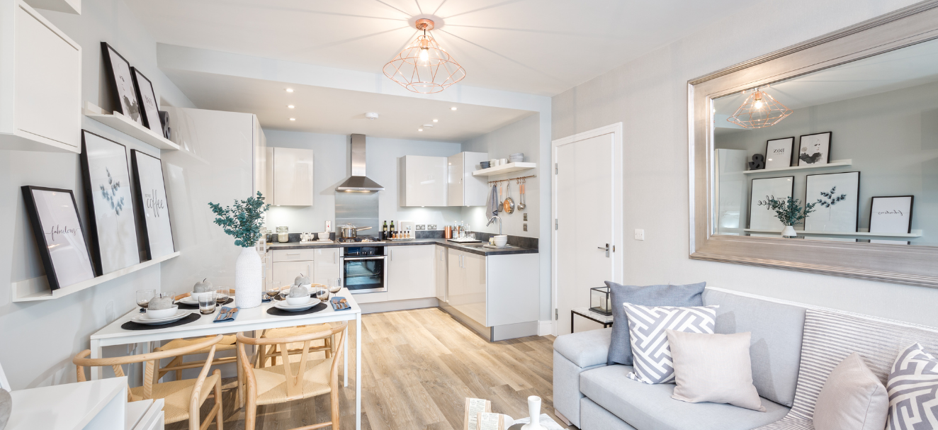 Kitchen in a property