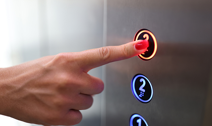 Lift button
