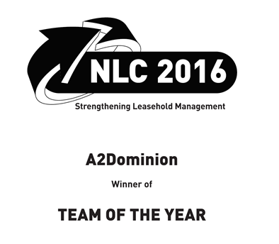 National Leasehold Conference 2016 Winner Leasehold Services Team of the Year